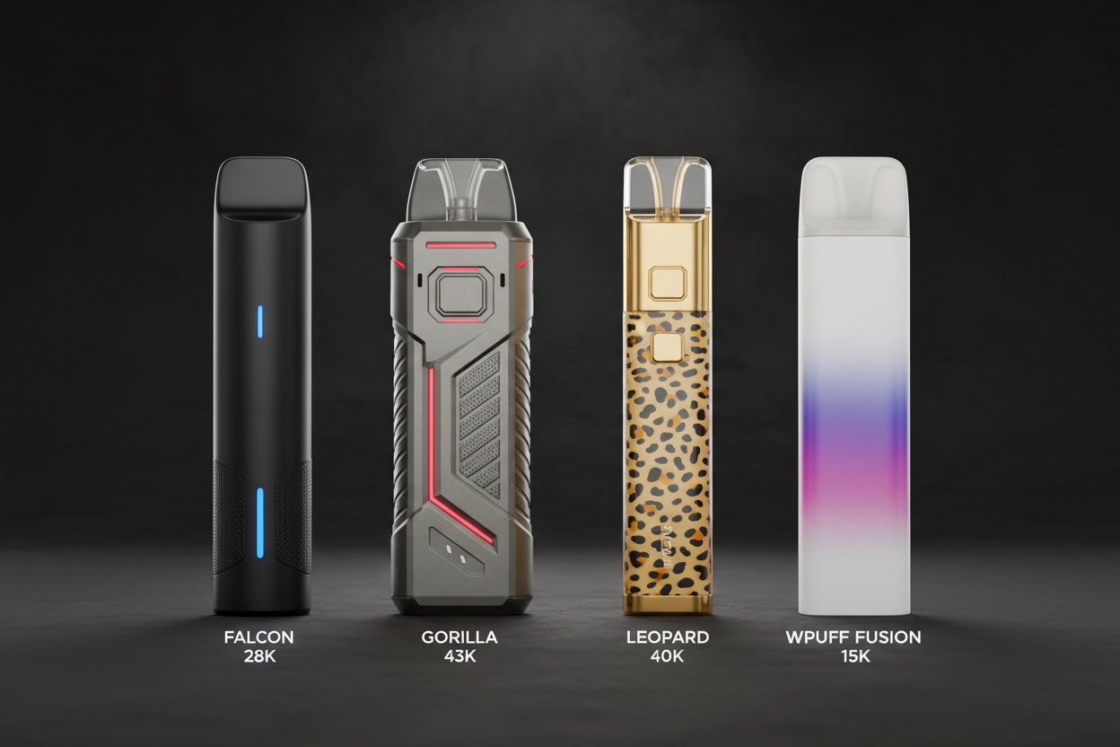 Quelle puff rechargeable choisir en 2026 – guide d'achat Megavape