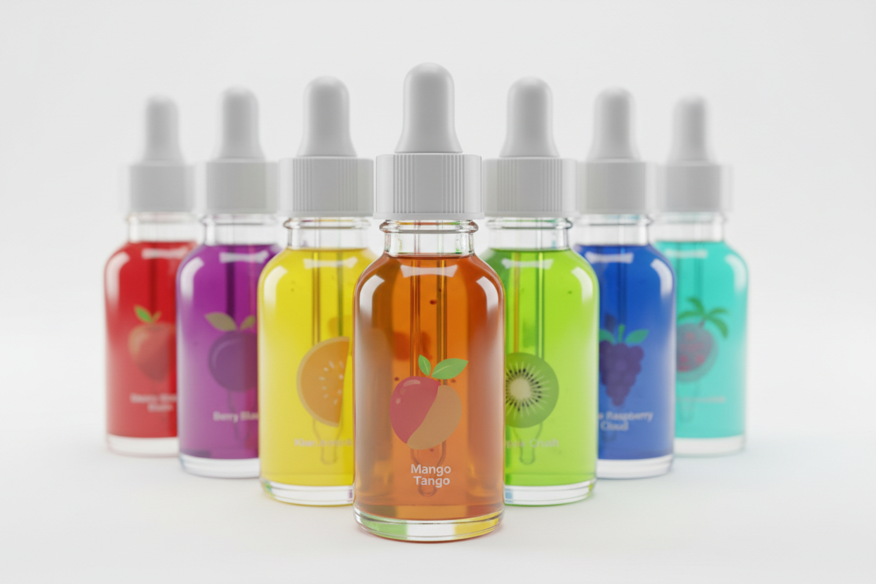 illustration expliquant ce qu’est un e-liquide sans nicotine, guide pour comprendre la vape sans nicotine
