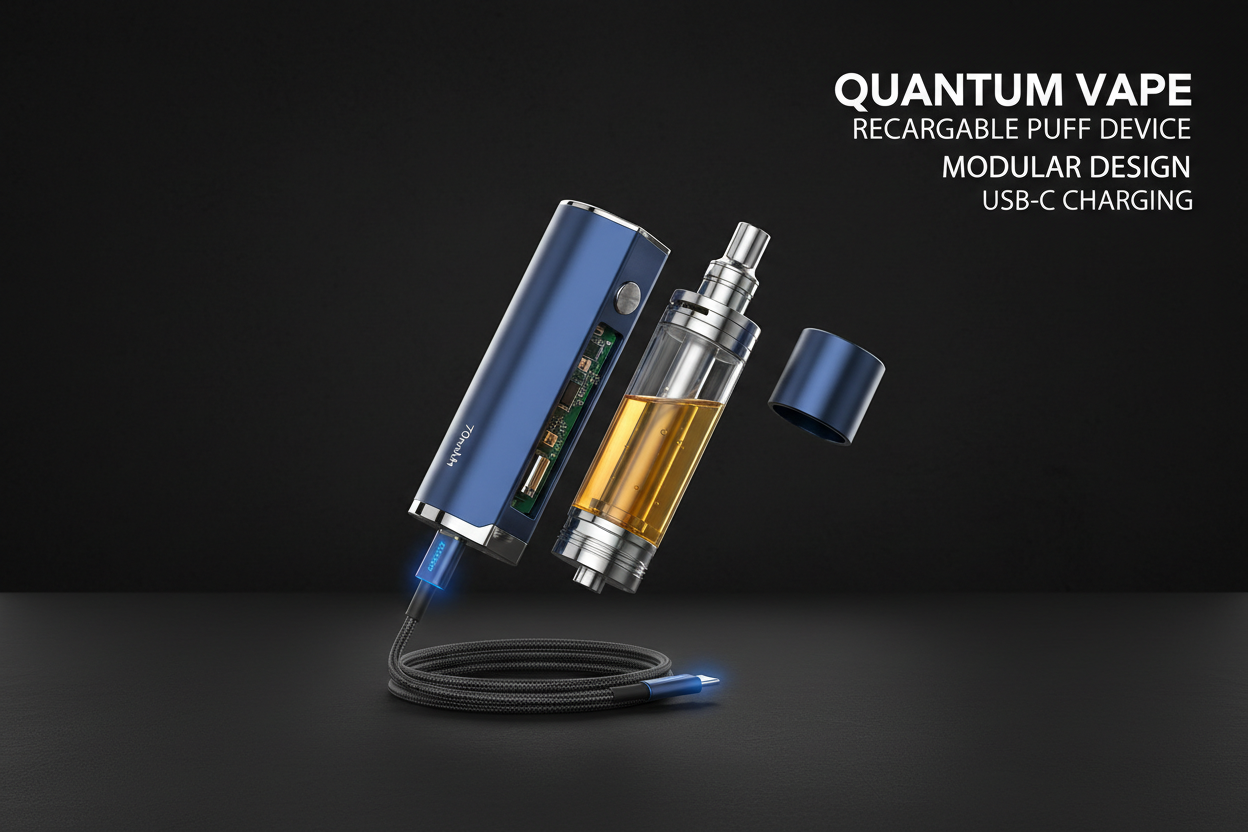 Fonctionnement d'une puff rechargeable – schéma et explications