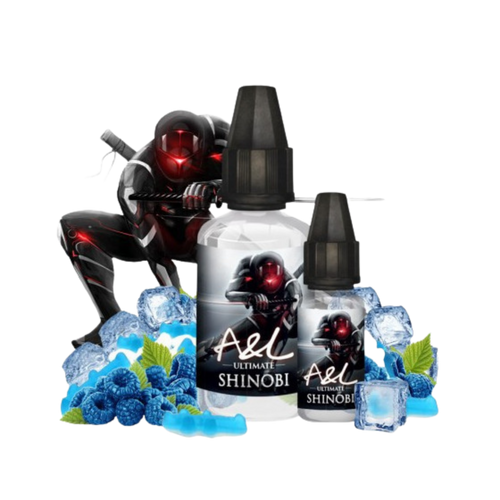 Concentré Shinobi 30 ml Ultimate Green Edition – arôme framboise bleue fraîche