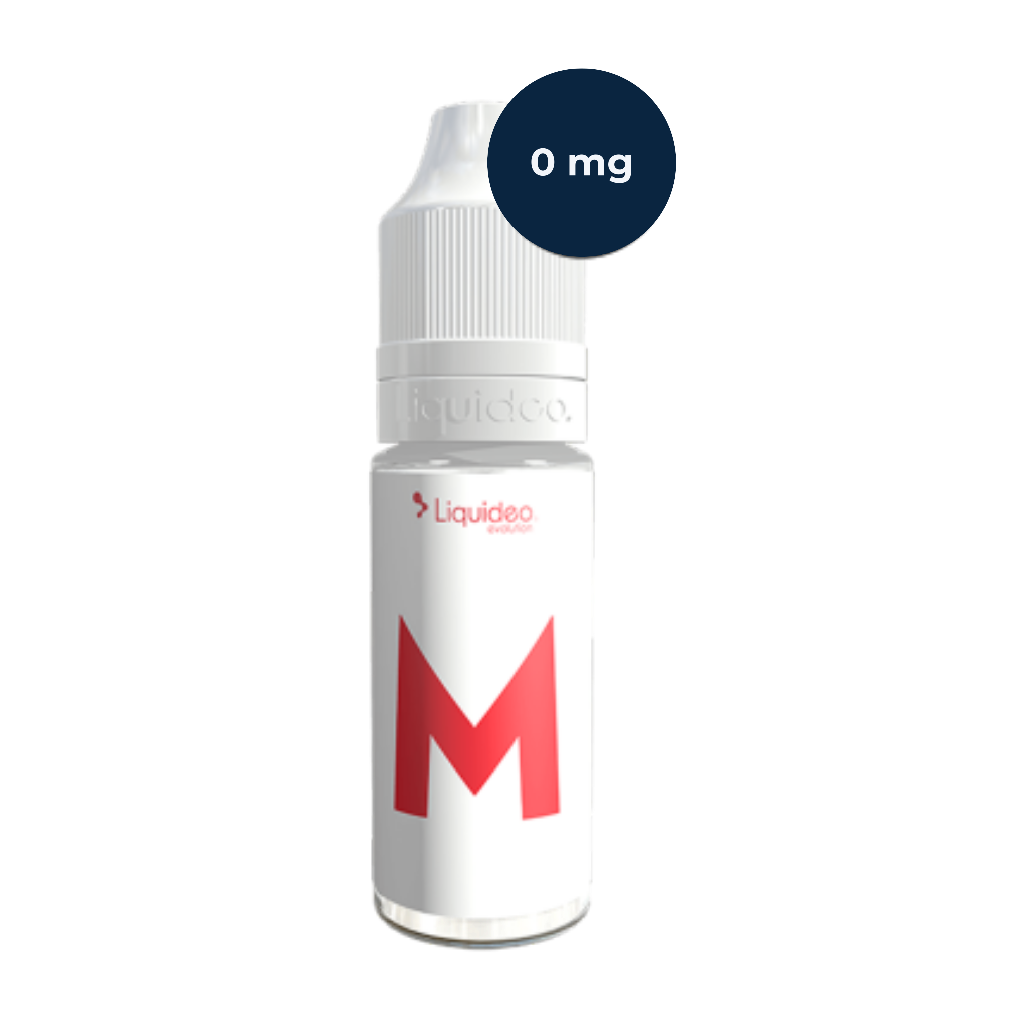 Flacon d'e-liquide Liquideo M au goût classique blond, destiné aux utilisateurs de cigarette électronique recherchant une saveur tabac équilibrée.