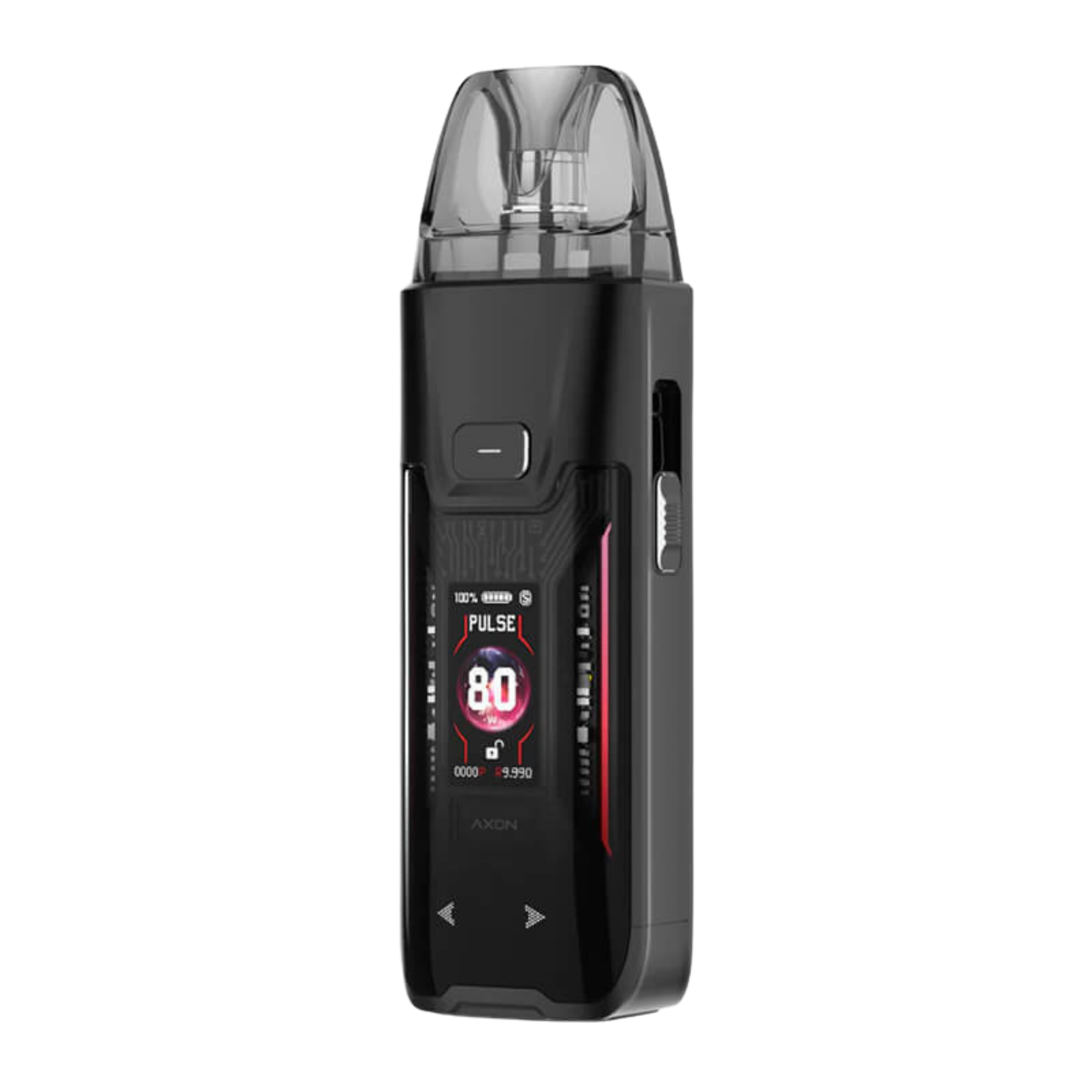 Cigarette électronique Vaporesso Luxe XR Max 2 de couleur noire avec design moderne et finitions premium, offrant puissance, autonomie et polyvalence pour la vape quotidienne.