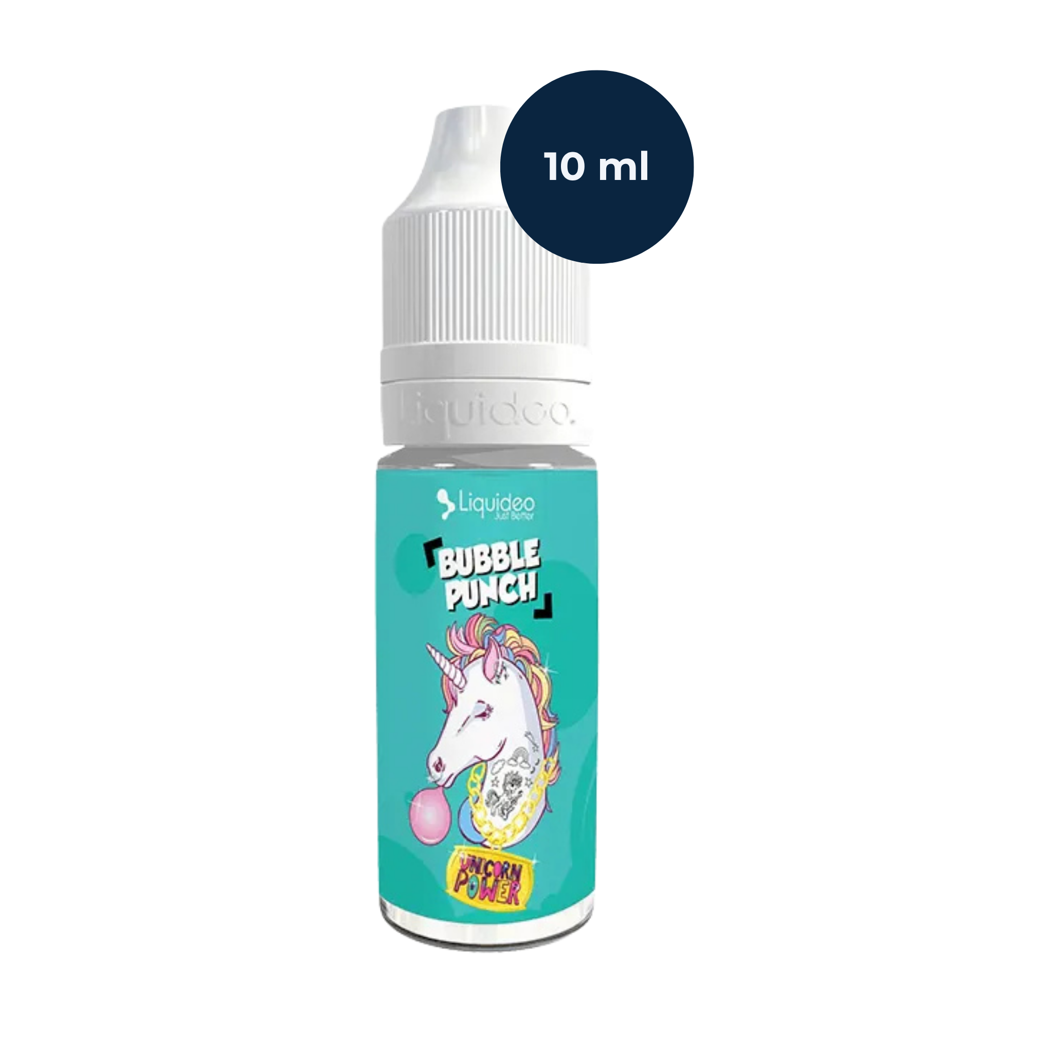 Flacon Liquideo Bubble Punch 10ml en mise en scène gourmande bubble gum à prix mini