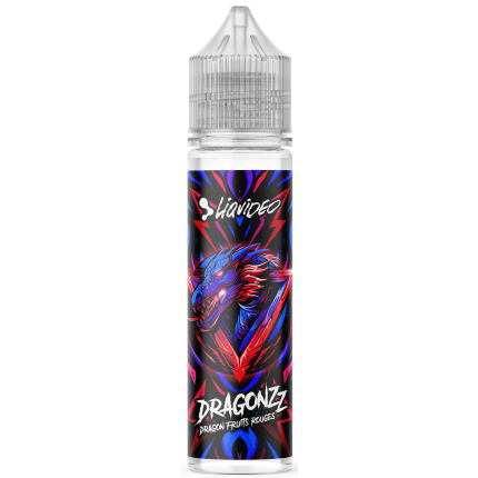 E-liquide Dragonzz 50 ml  Fruits Rouges Liquideo sans nicotine