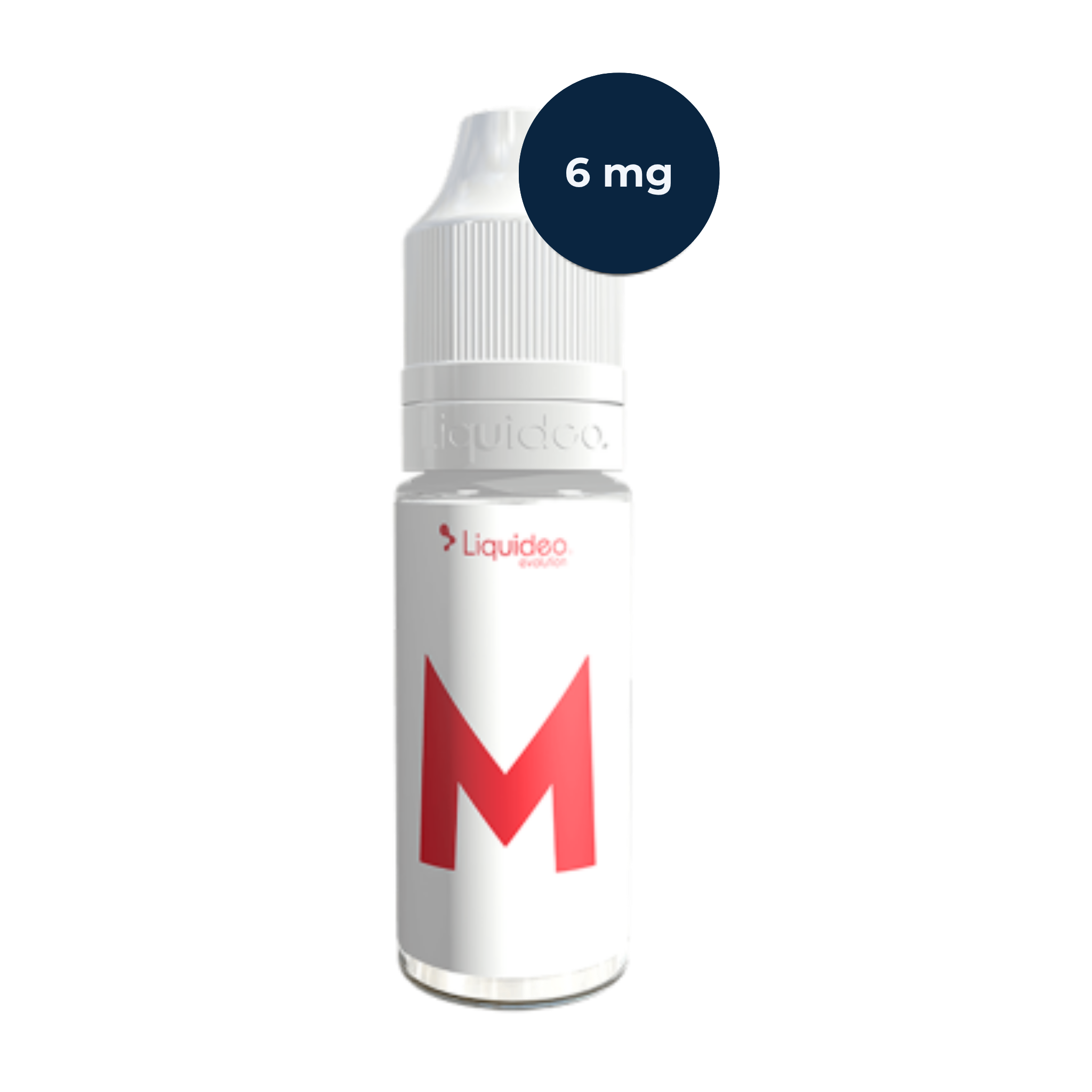 E-liquide Le M 10ml Liquideo 6mg, flacon saveur tabac blond sec