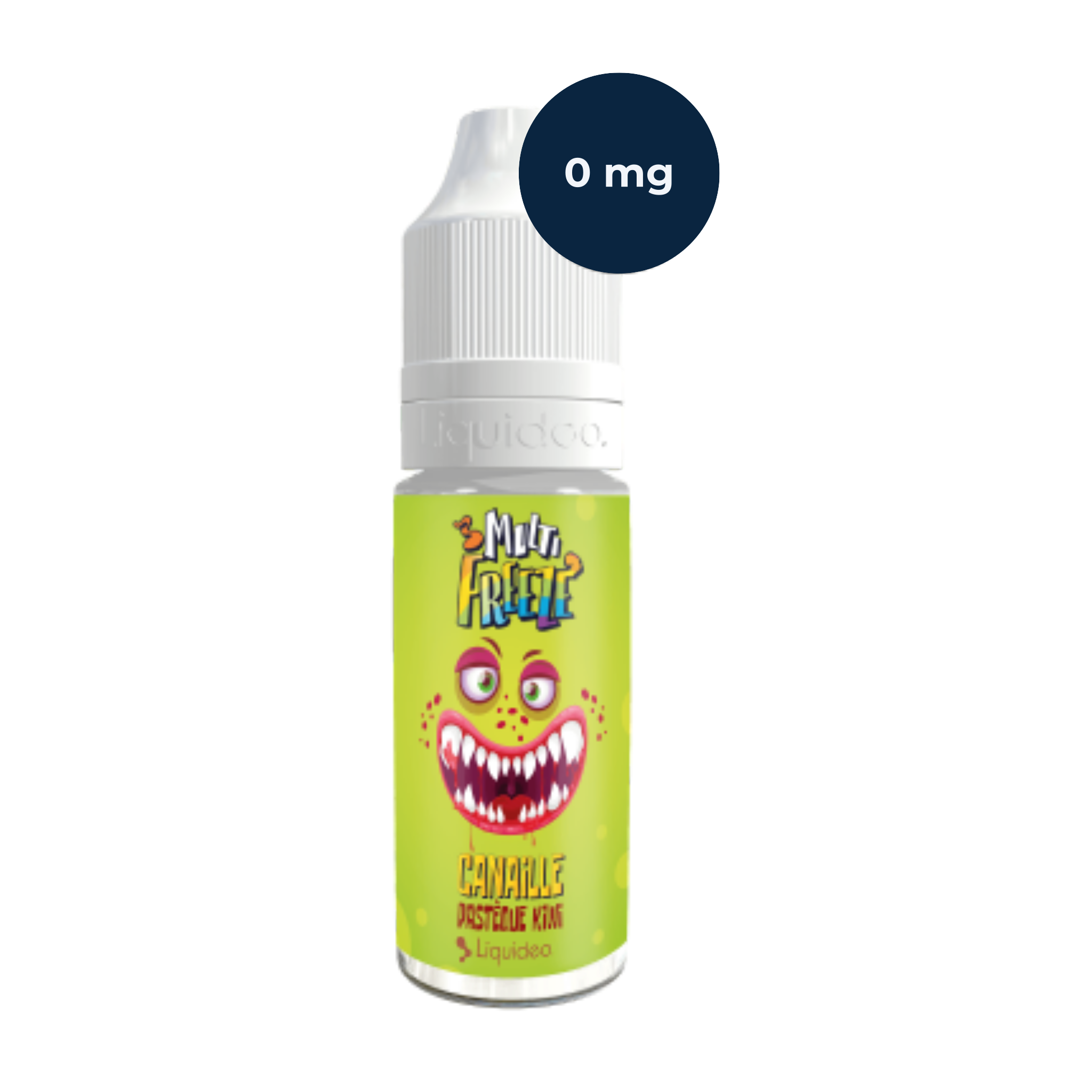 E‑liquide Liquideo Canaille Pastèque Kiwi 10 ml, saveur pastèque kiwi glacée.