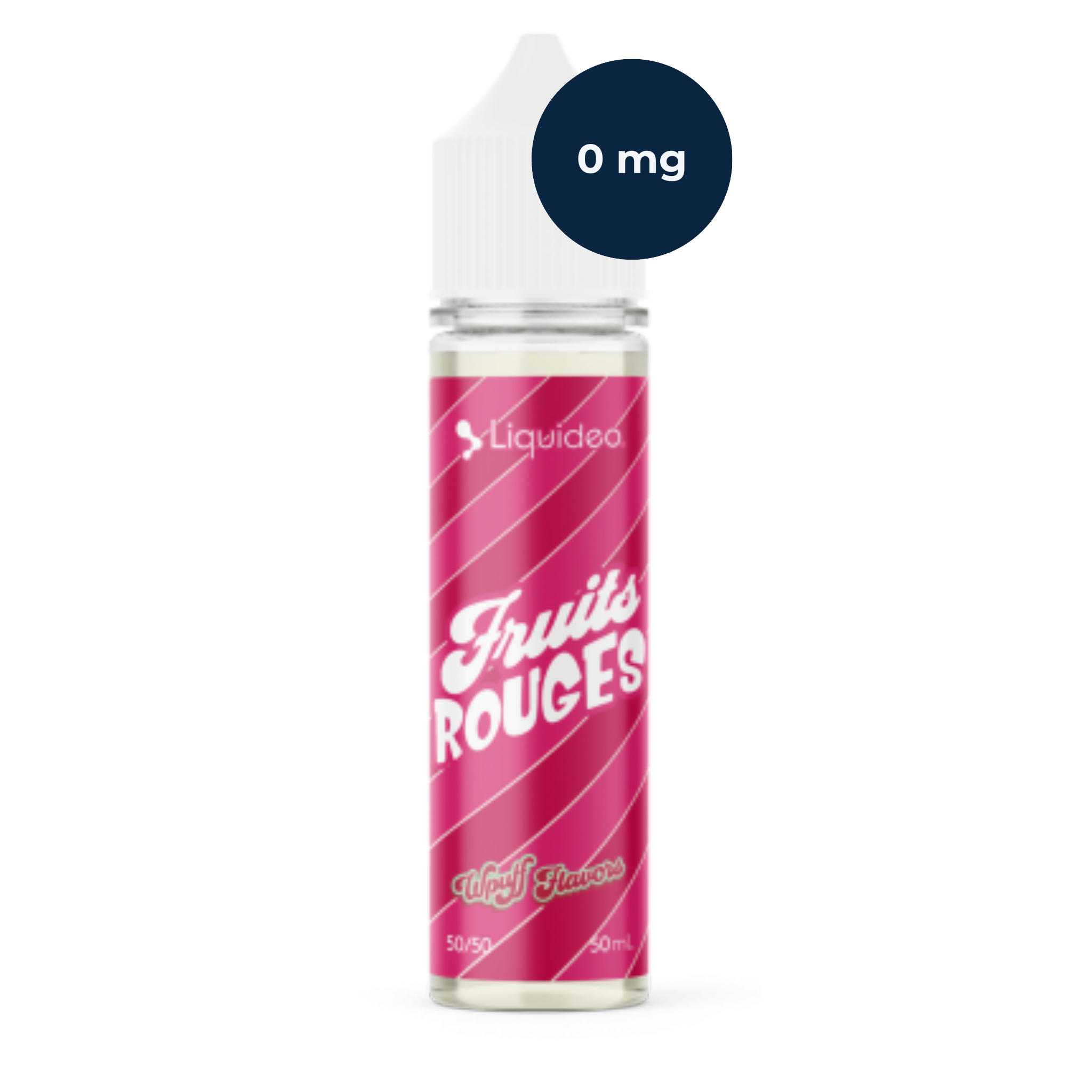 E‑liquide Liquideo Fruits Rouges 50 ml, saveur fruits rouges variés