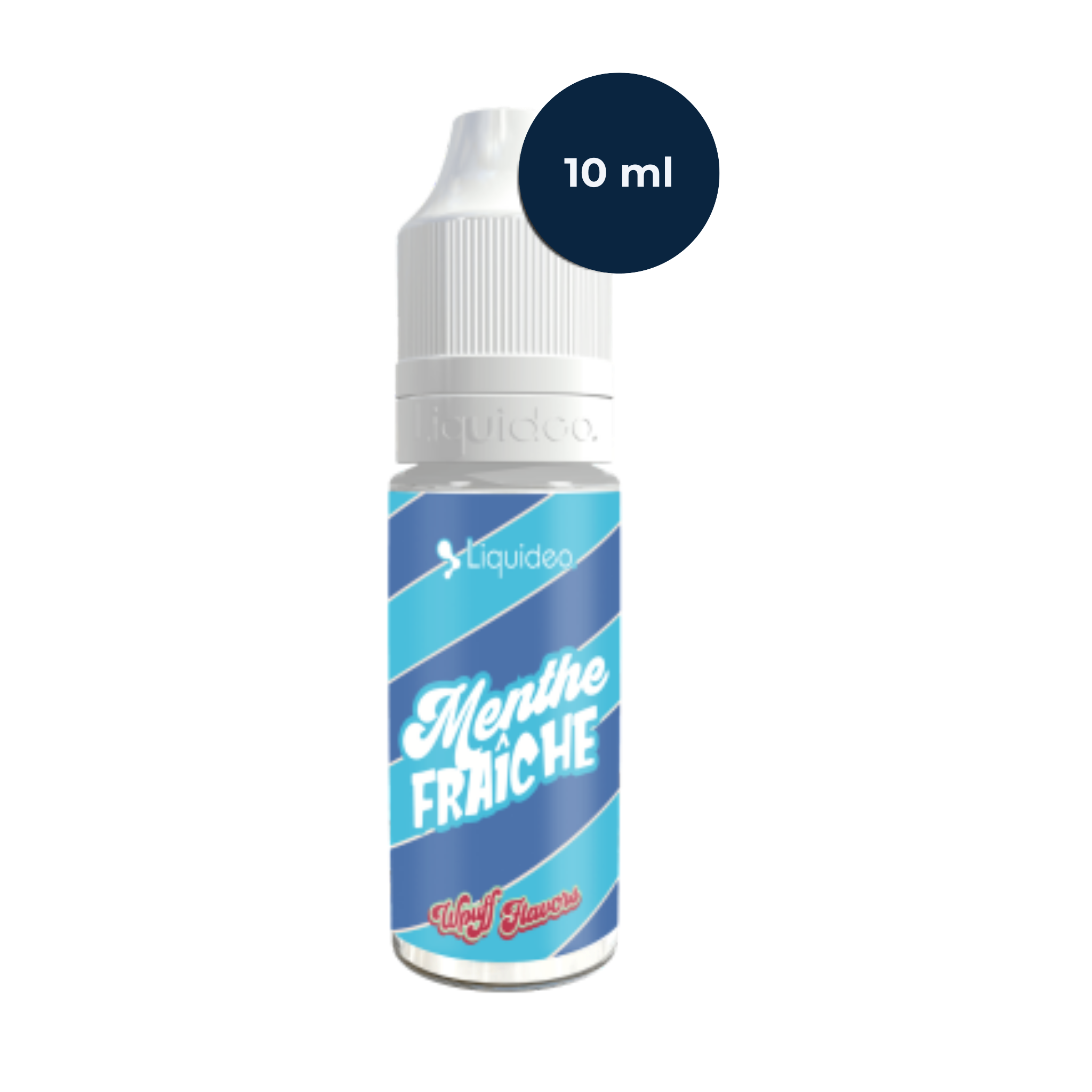 Flacon Liquideo Menthe Fraîche 10 ml ave drapeau francais
