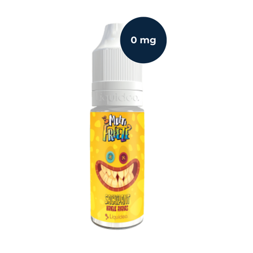 E-liquide Liquideo Multi Freeze Sacripant 10 ml, saveur mangue ananas glacée.