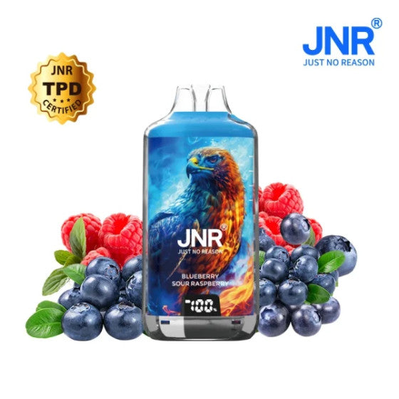 Puff Falcon X JNR 28K saveur myrtille framboise acidulée, modèle rechargeable longue autonomie.