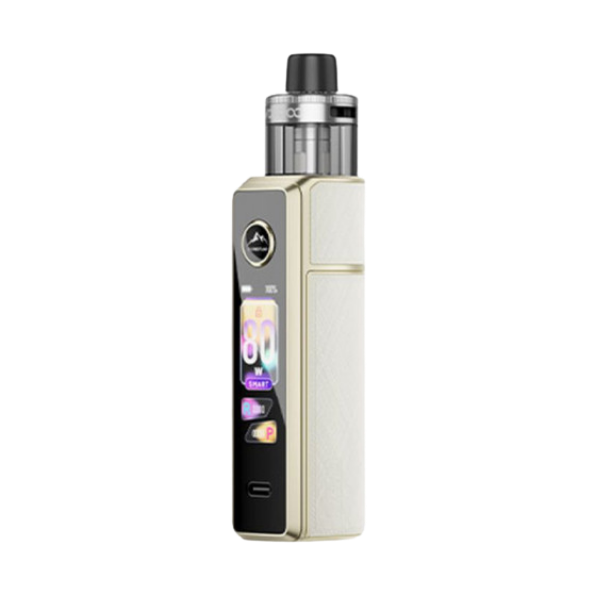 Kit Drag X3 PnP X Voopoo couleur champagne doré, cigarette électronique DTL avec pod 5 ml.