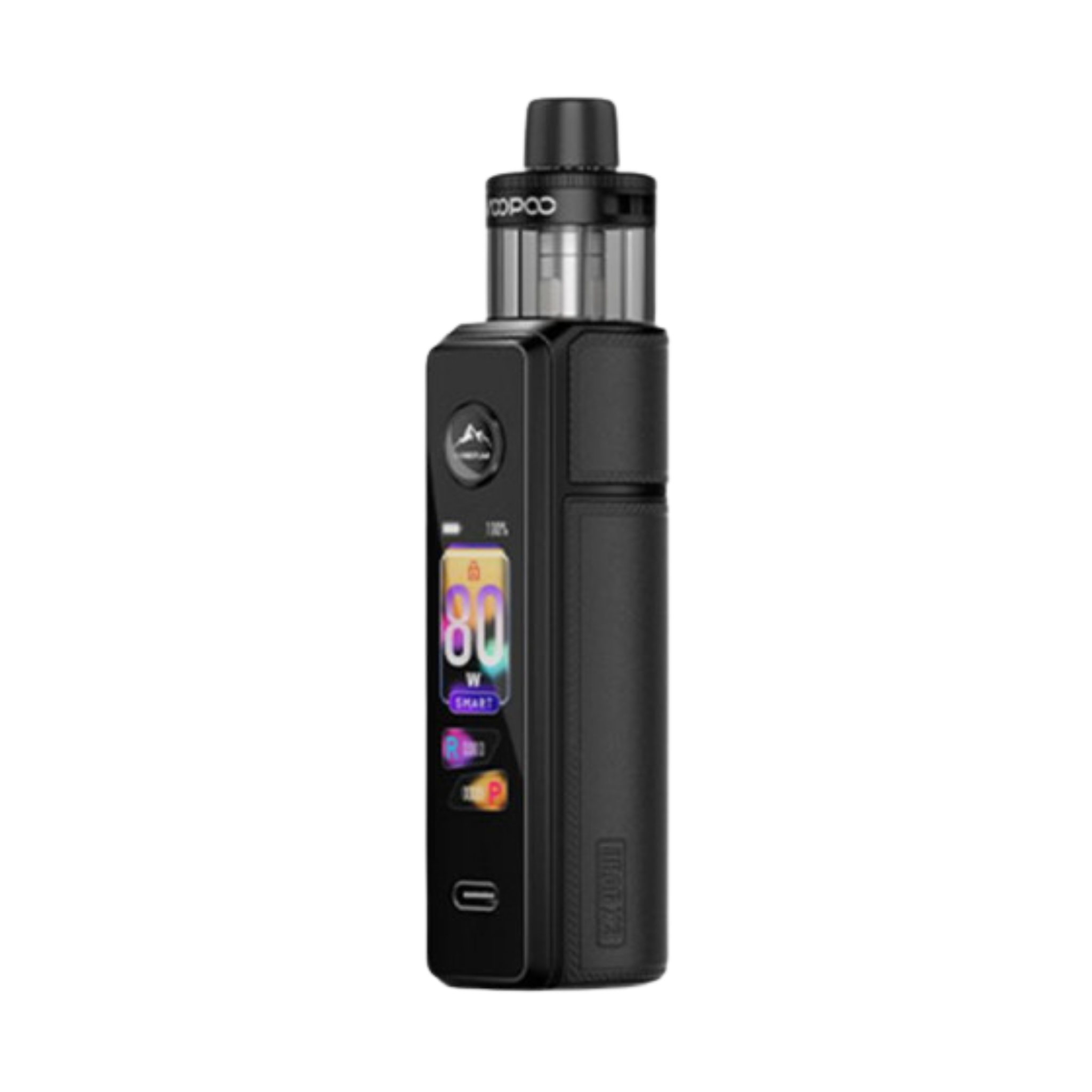 Kit Drag X3 PnP X Voopoo couleur noir, cigarette électronique DTL avec pod 5 ml.