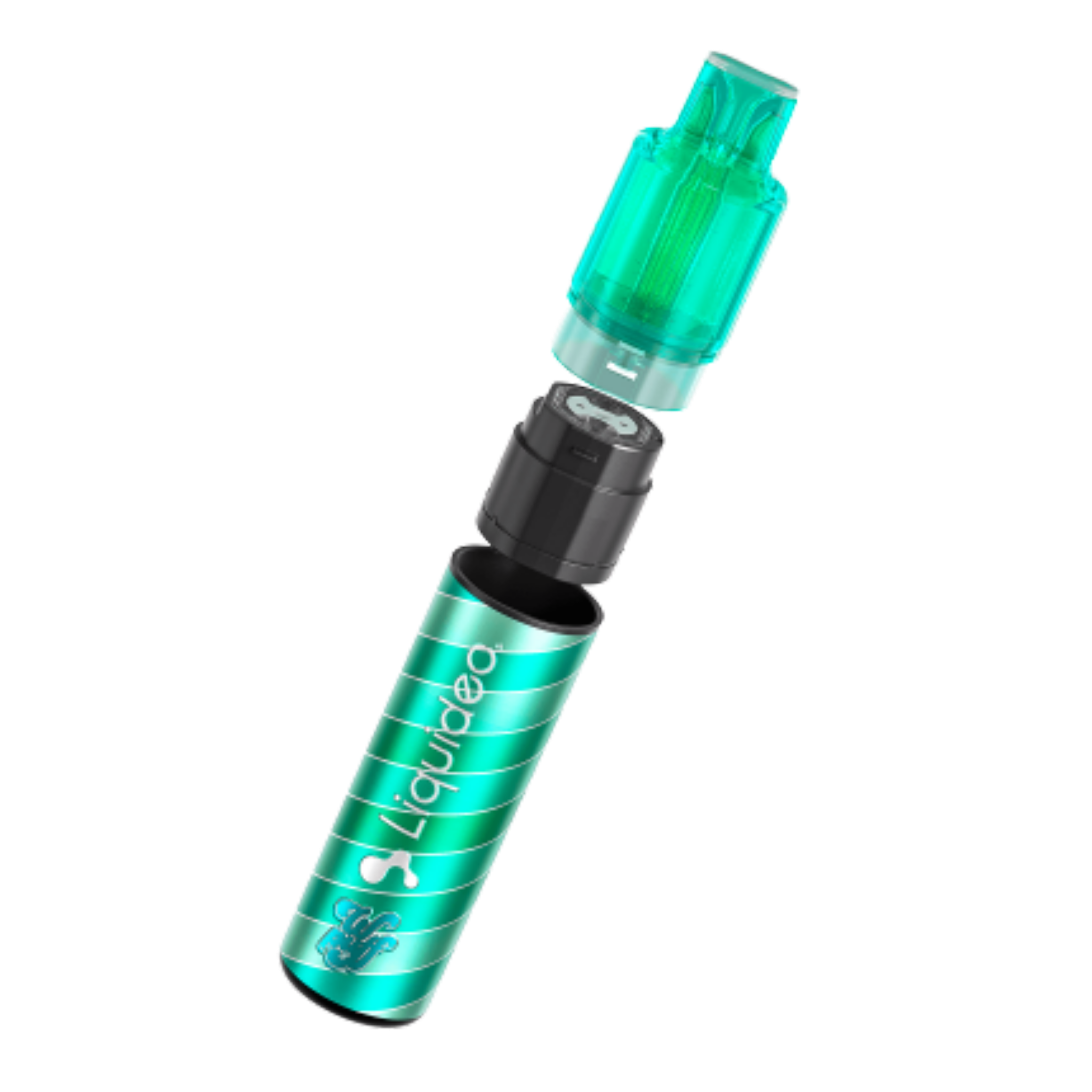 Starter Kit Wpuff Fusion 15K Menthe Fraîche Liquideo, dispositif rechargeable longue autonomie.