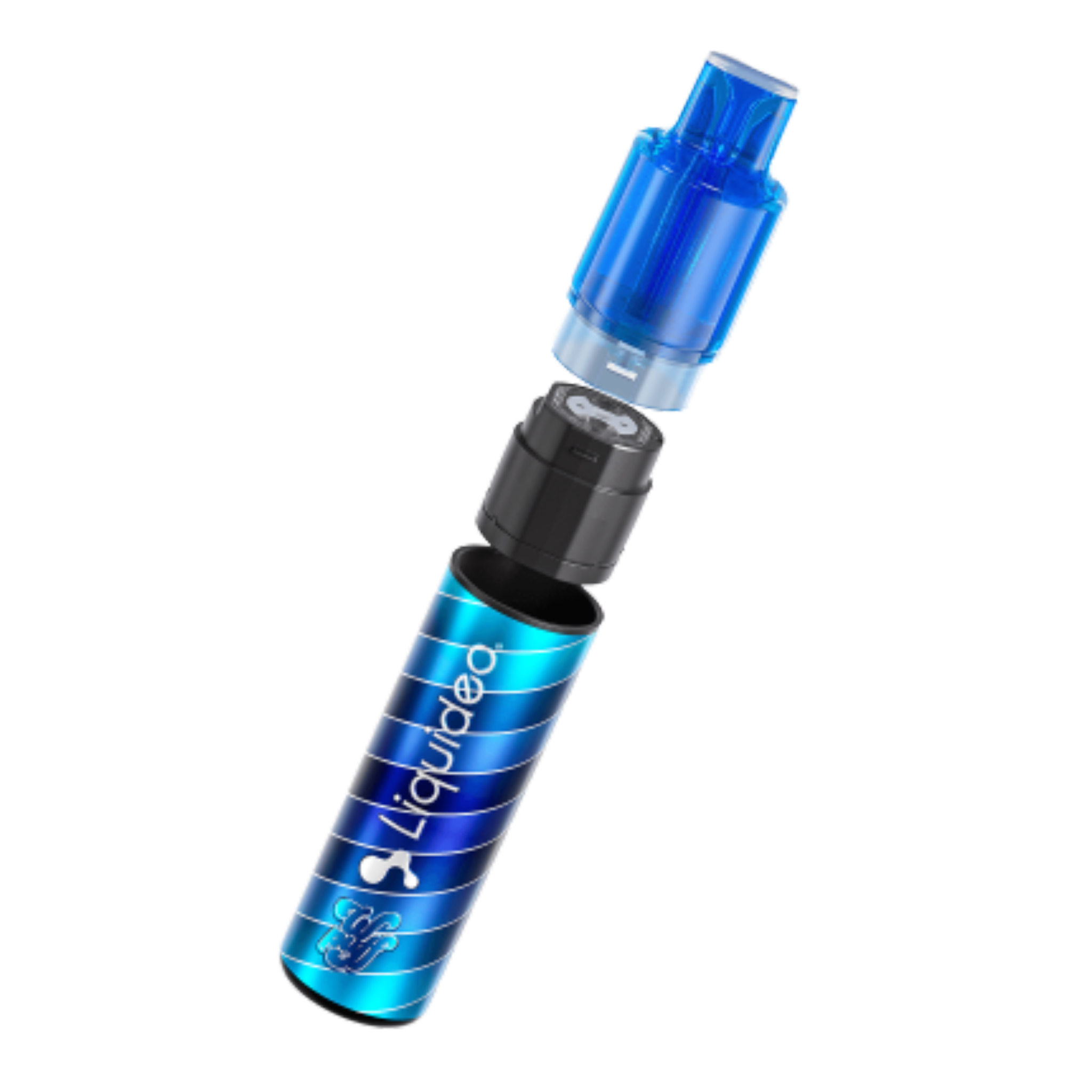 Starter Kit Wpuff Fusion 15K Myrtille Framboise Liquideo, dispositif rechargeable longue autonomie.